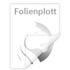 Plottfolie in Silbergrau (Oracal 751C-090) mit freier Wunsch-Kontur<br>montagefertig inkl. Übertragungstape für Schriften und Zeichen